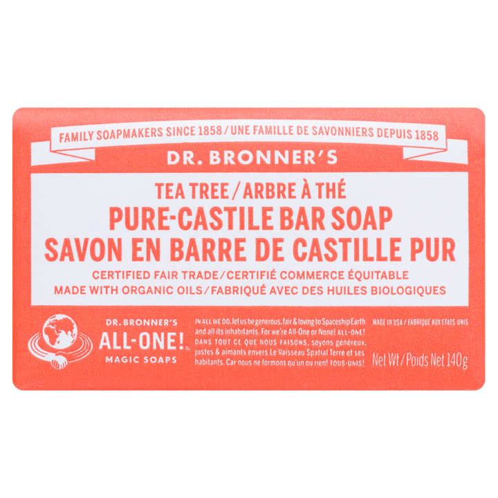 Pure-Castile Bar Soap - Tea Tree