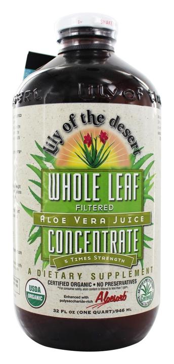 Whole Leaf Aloe Vera Juice Concentrate