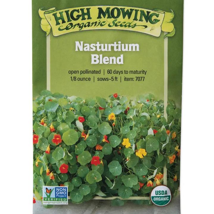 Nasturtium Blend Seeds Org