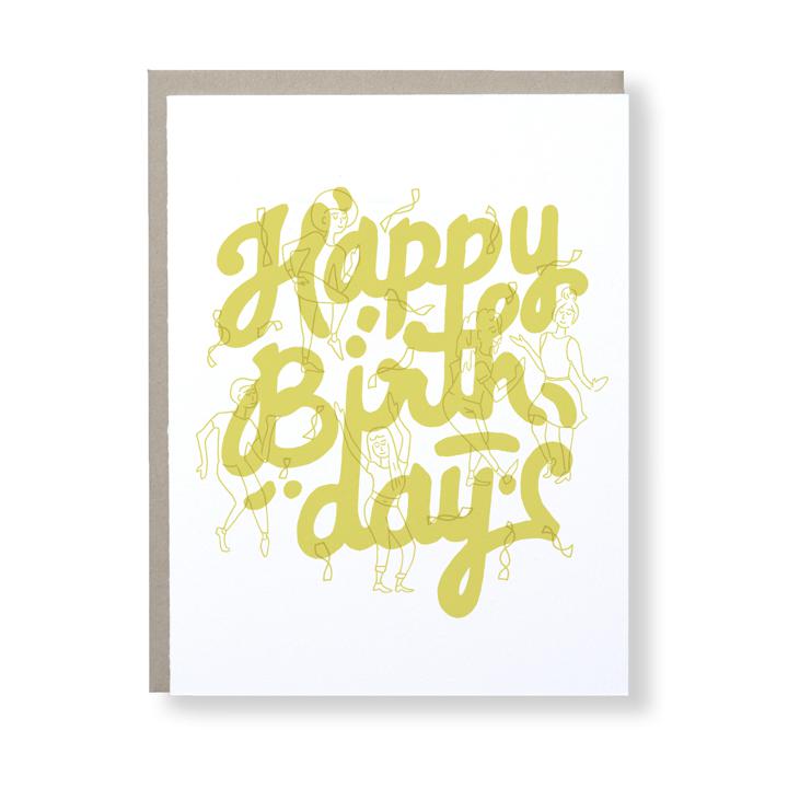 Dancing Birthday Card