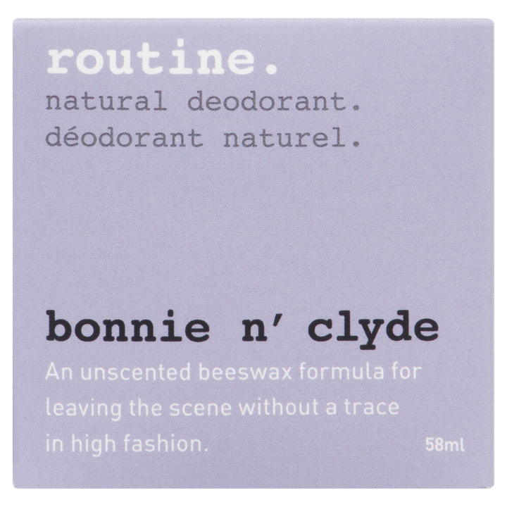 Natural Deodorant - Bonnie n' Clyde