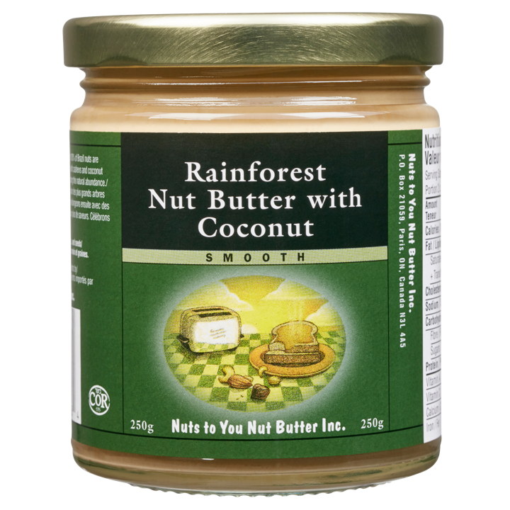 Rainforest Nut Butter with Coconut