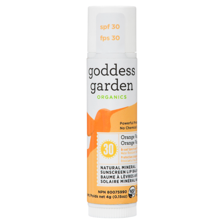 Natural Sunscreen Lip Balm - Orange Vanilla SPF 30