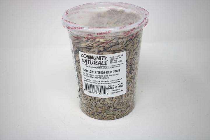 Raw Sunflower Seeds - 1 L Container