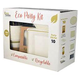 Eco Party Kit - 104 Pieces