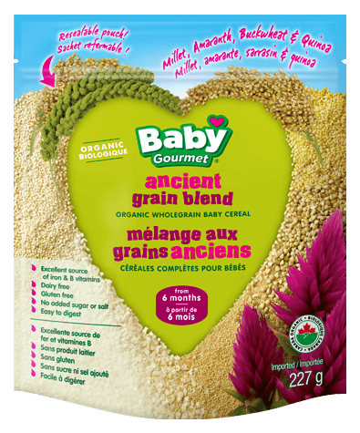 Organic Wholegrain Baby Cereal - Ancient Grain Blend 6+ months