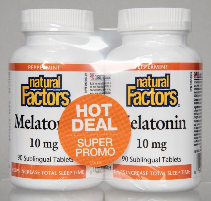 Melatonin 10mg - Peppermint - BOGO