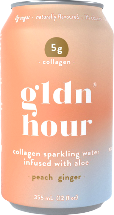 Collagen - Sparkling Water - Peach, Ginger