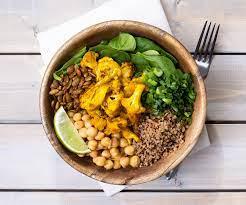 Turmeric Roasted Cauliflower Bowl