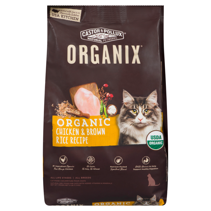 ORGANIX Cat Food - Chicken &amp; Brown Rice Recipe