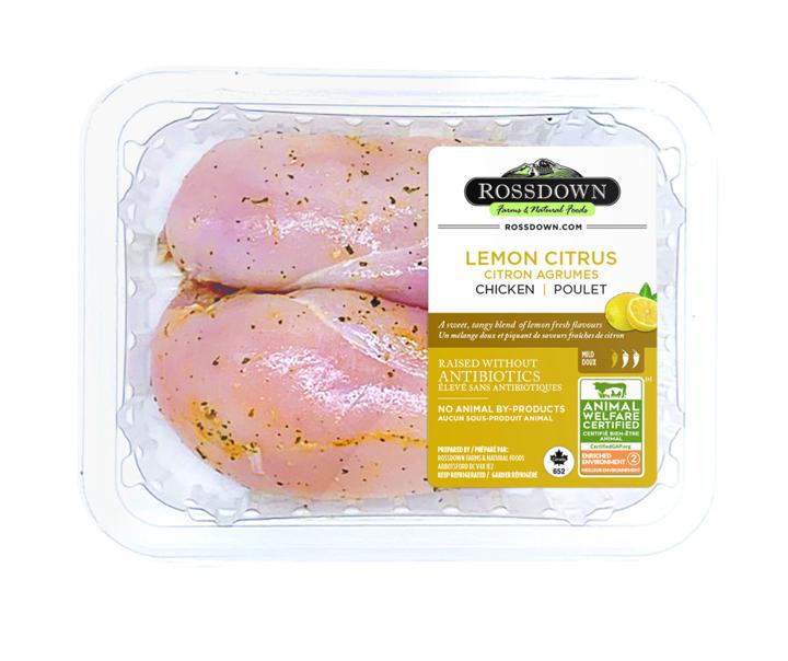 Chicken Breast Boneless Skinless - Lemon Citrus - Fresh