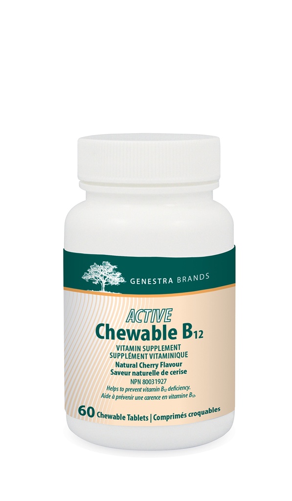 Chewable B12 - Natural Cherry Flavour