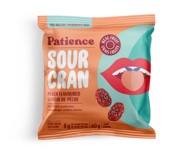 Sour Cran Peach Candy