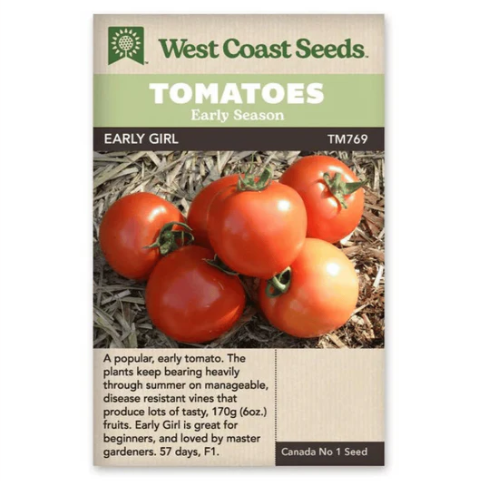 Seeds - Early Girl Tomato