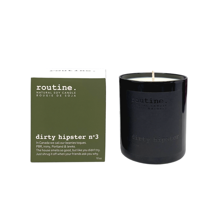 Natural Soy Candle - Dirty Hipster