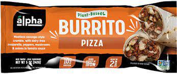 Plant Based Burrito - Pizza