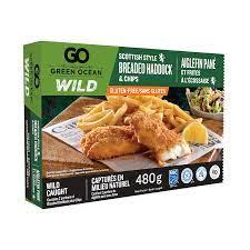 Breaded Haddock &amp; Chips - Frozen