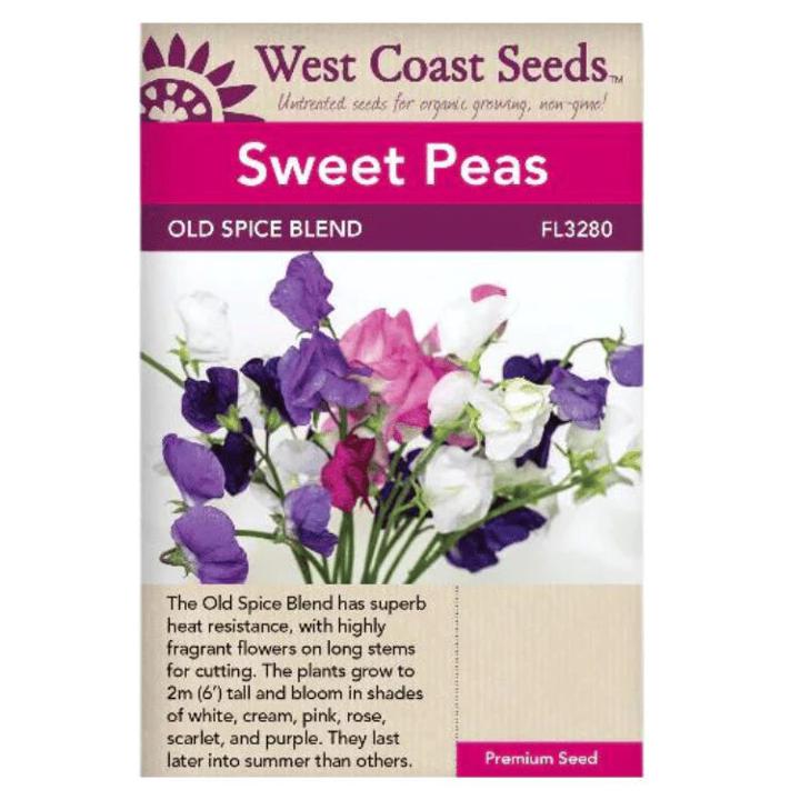 Seeds - Old Spice Blend Sweet Peas