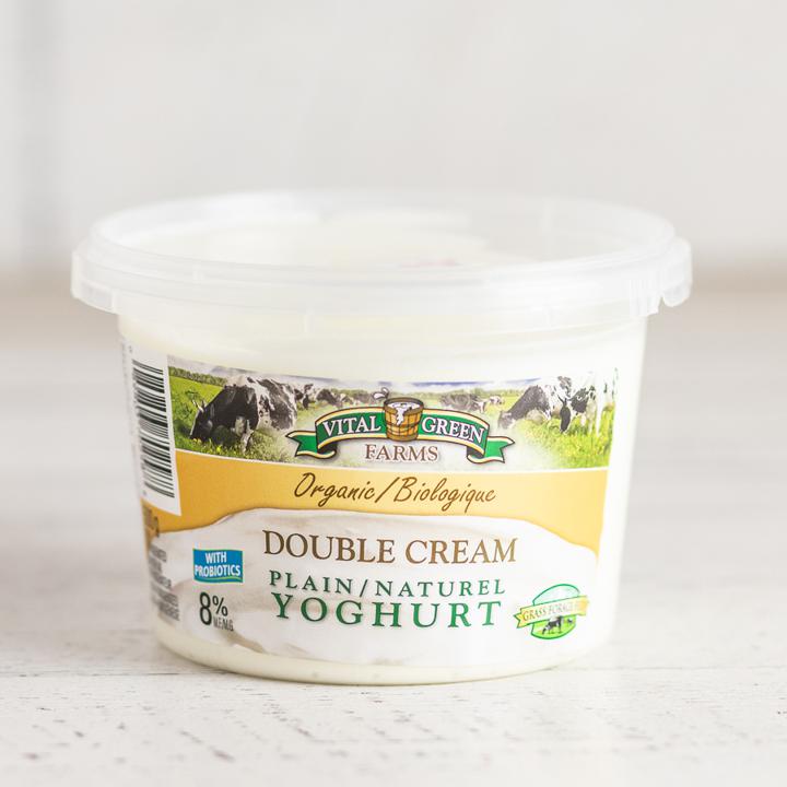 Double Cream Plain Yogurt Org