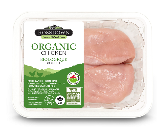 Chicken Breast Boneless Skinless 2pc - Frozen