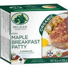 Maple Breakfast Patty - Fresh