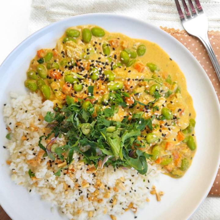 Yellow Thai Peanut Curry