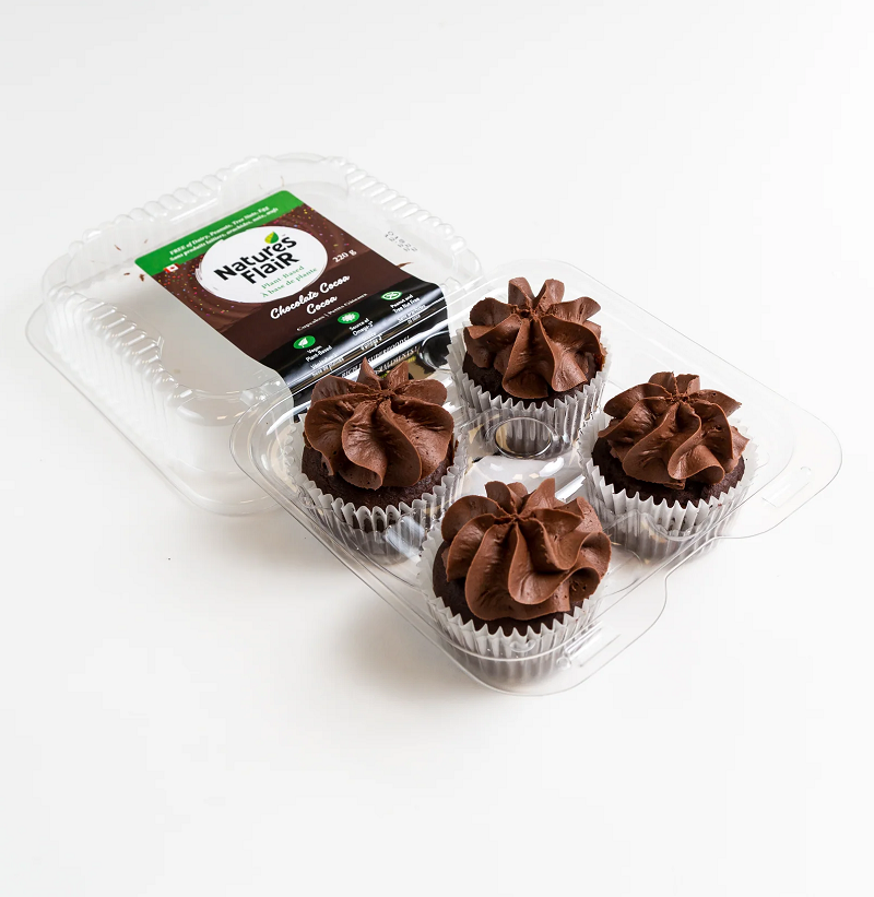 Chocolate Cocoa Cupcakes 4Pk