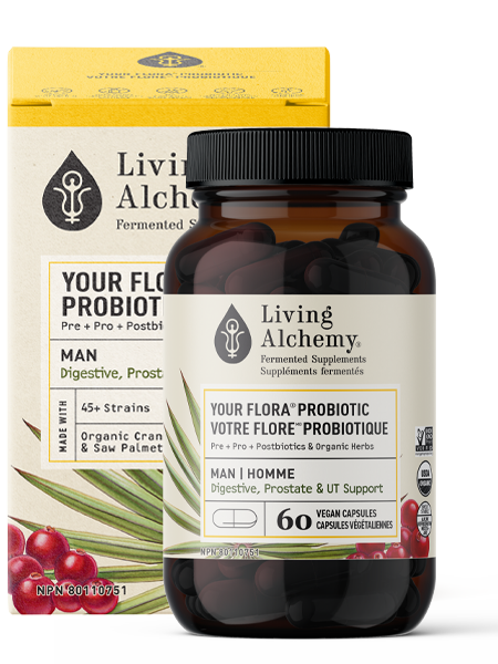 Your Flora MAN Digestive Prostate &amp; UT Balance Org