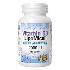 LipoMicel Vit D 2000IU 