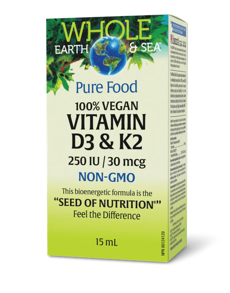 Vegan Vitamin D3 and K2