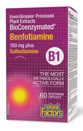 BioCoenzymated Benfotiamine B1 plus Sulbutiamine
