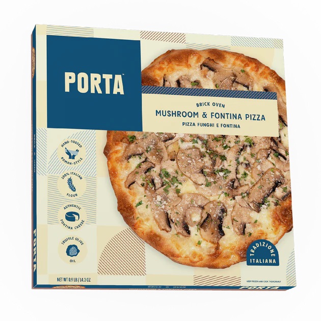 Frozen Mushroom Fontina Pizza