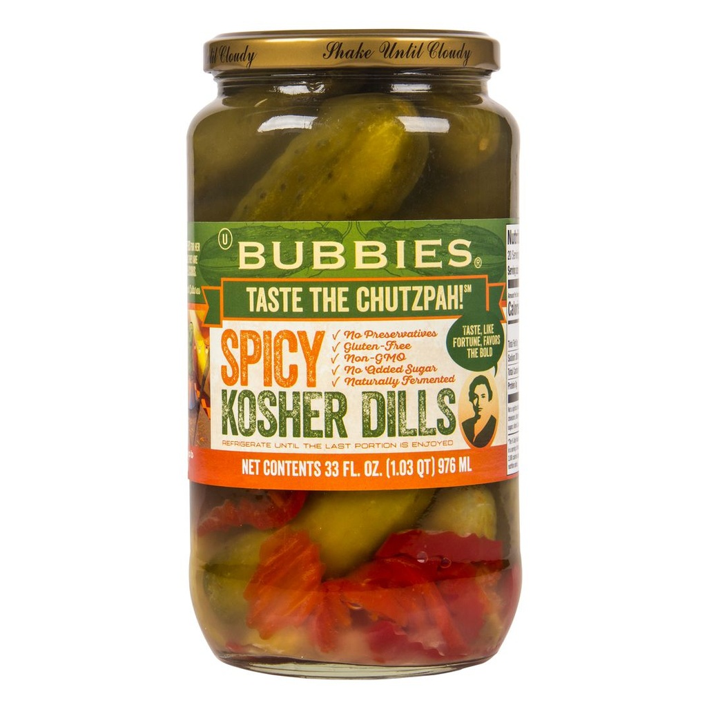 Spicy Kosher Dill Pickles
