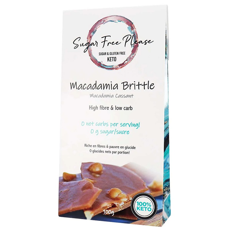 Macadamia Brittle - Sugar Free