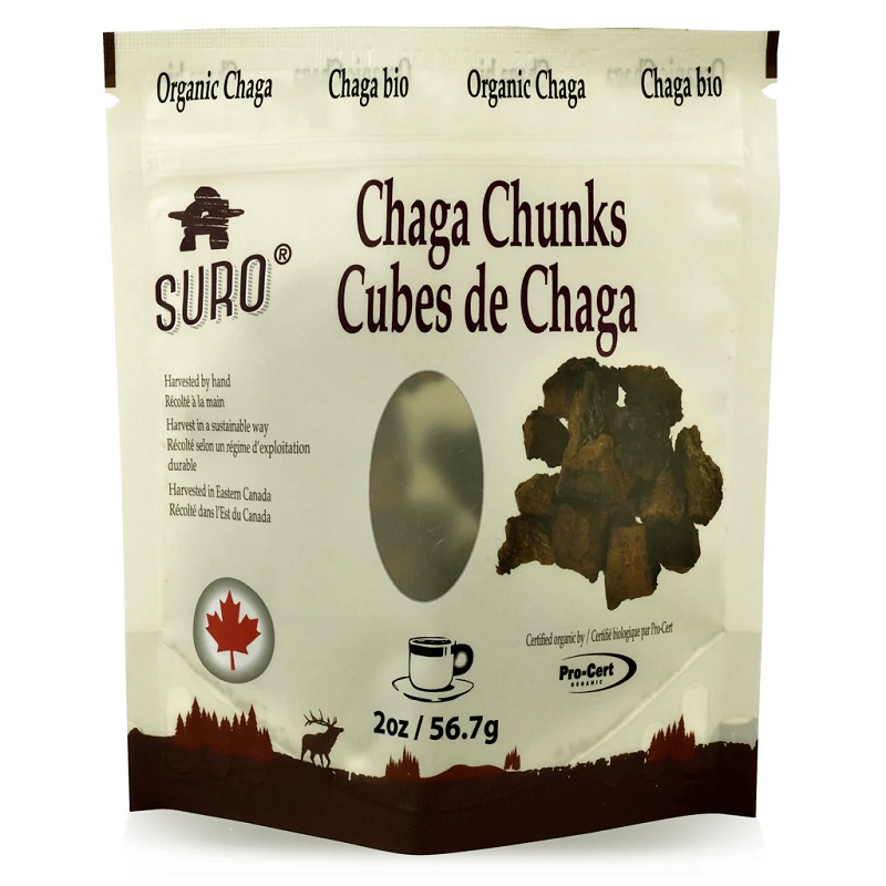 Organic Canadian Chaga Chunks