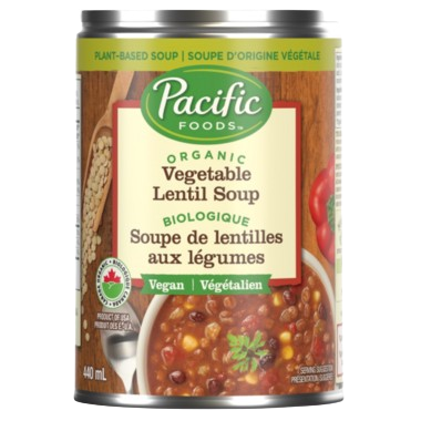 Vegetable Lentil Soup Org