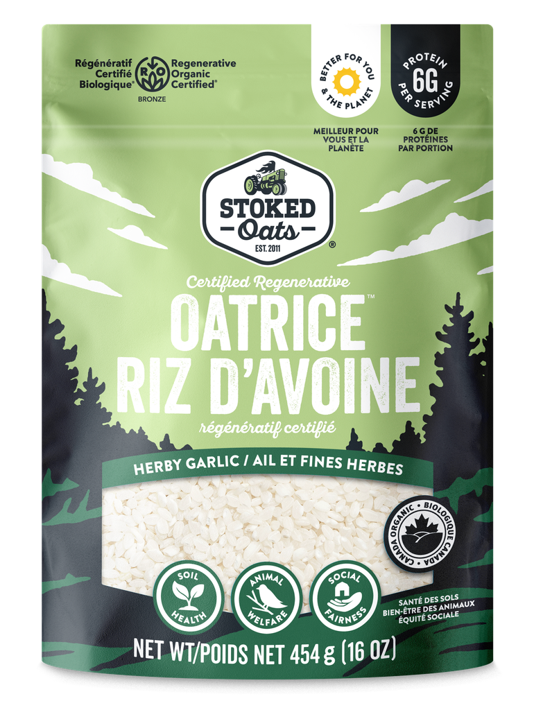 Oat Rice Herby Garlic Organic