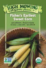 Seeds Fishers Earliest Sweet Corn Org HM