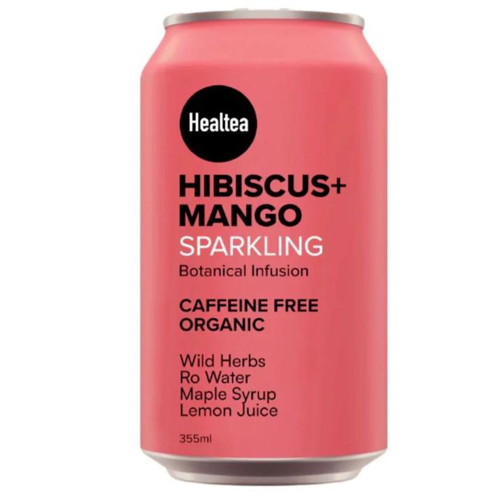 Hibiscus Mango Sparkling Herbal Tea