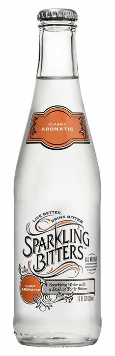 Sparkling Water with a Dash of Tonic Bitters - Classic Aromatic