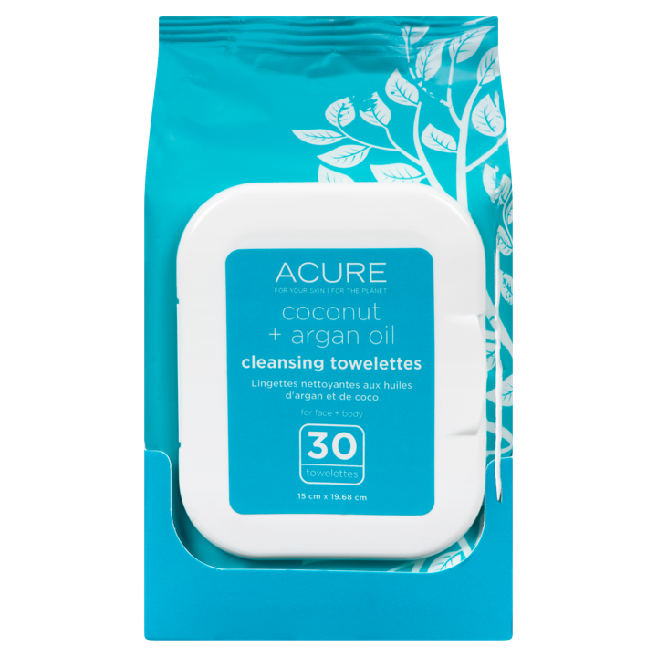 Coconut Cleansing Towelettes - Brilliantly Brightening