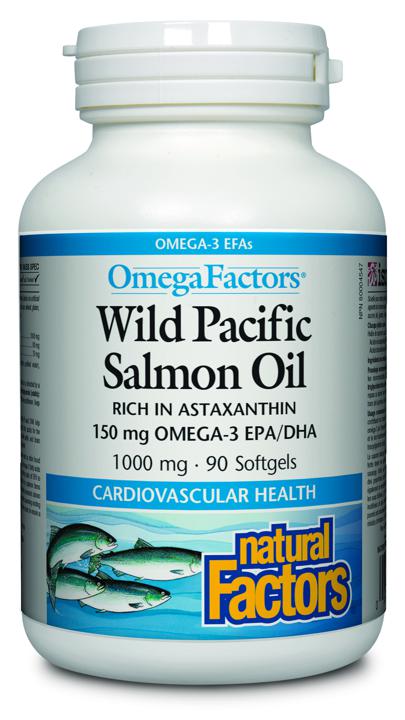 Wild Pacific Salmon Oil - 1,000 mg